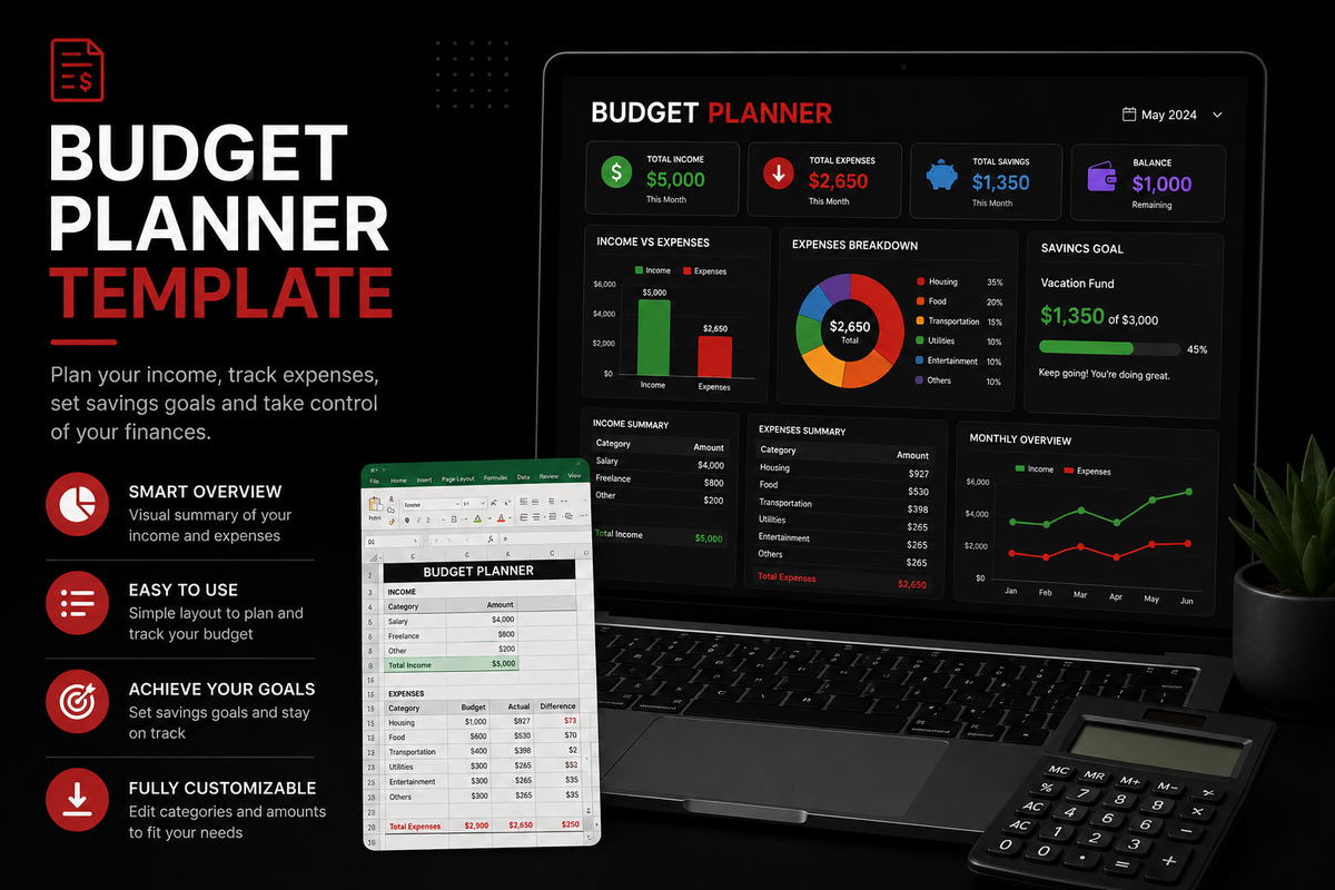 Budget Planner Template
