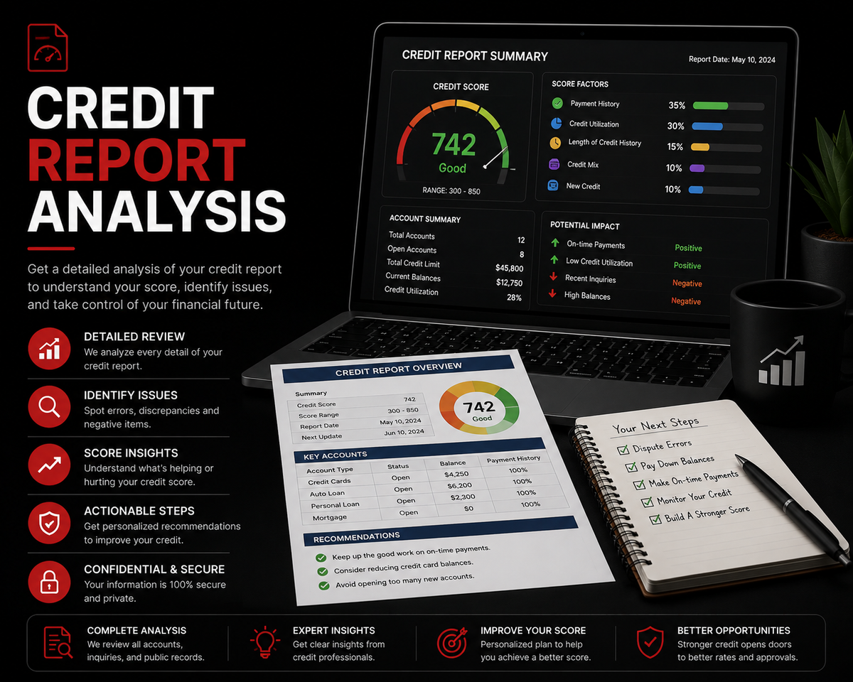 Credit Report Analysis